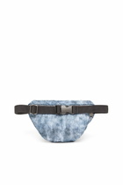 Diesel Belt bag in trompe l'oeil denim - Belt bags - Unisex - Blue