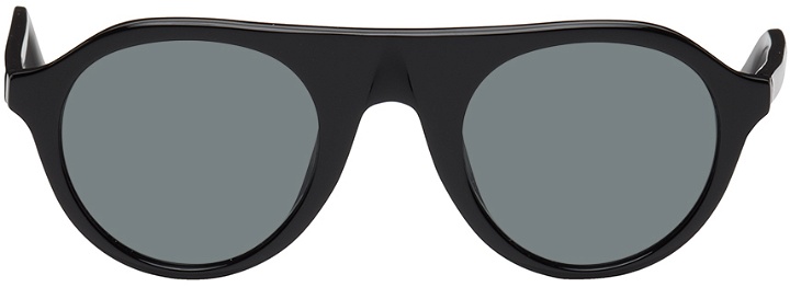 Photo: Dries Van Noten Black Linda Farrow Edition 63 C5 Sunglasses