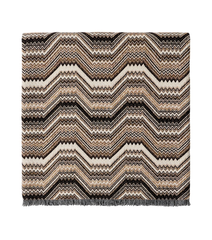 Photo: Missoni Merano Zigzag wool-blend throw