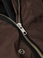 ATON - Garment-Dyed Shell Jacket - Brown