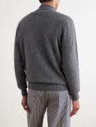William Lockie - Wool Half-Zip Sweater - Gray