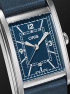 Oris - Rectangular Automatic 25.5mm Stainless Steel and Leather Watch, Ref. No. 01 561 7783 4065-07 5 19 17