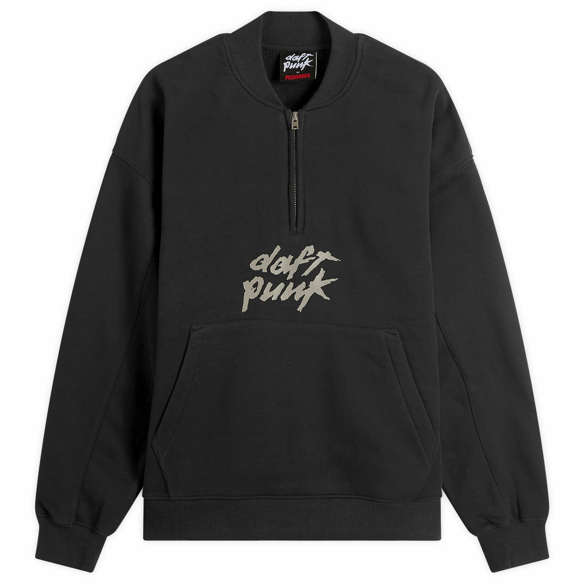 Pleasures Men's Primetime Quarter Zip in Black