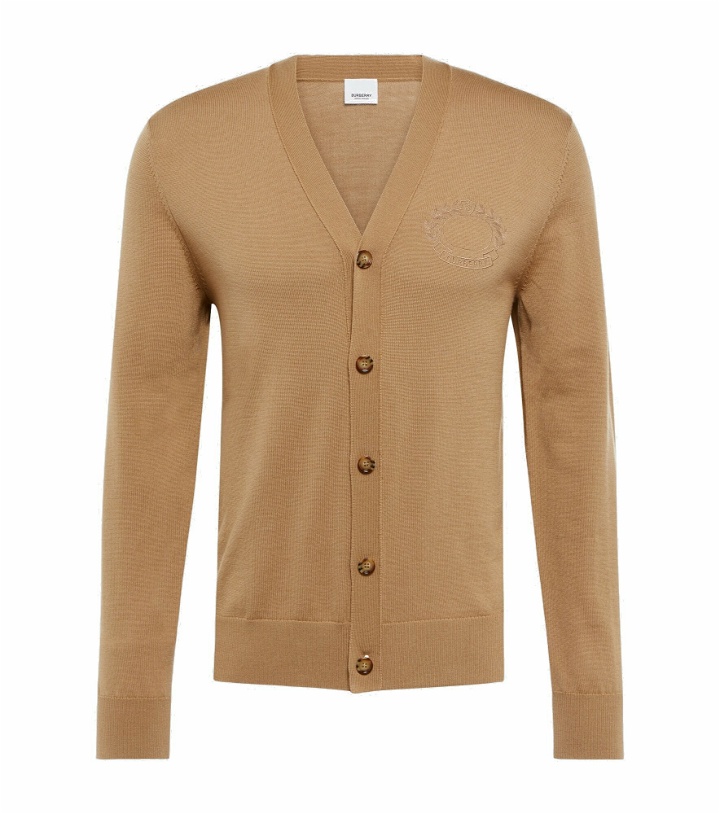 Photo: Burberry - Embroidered wool cardigan
