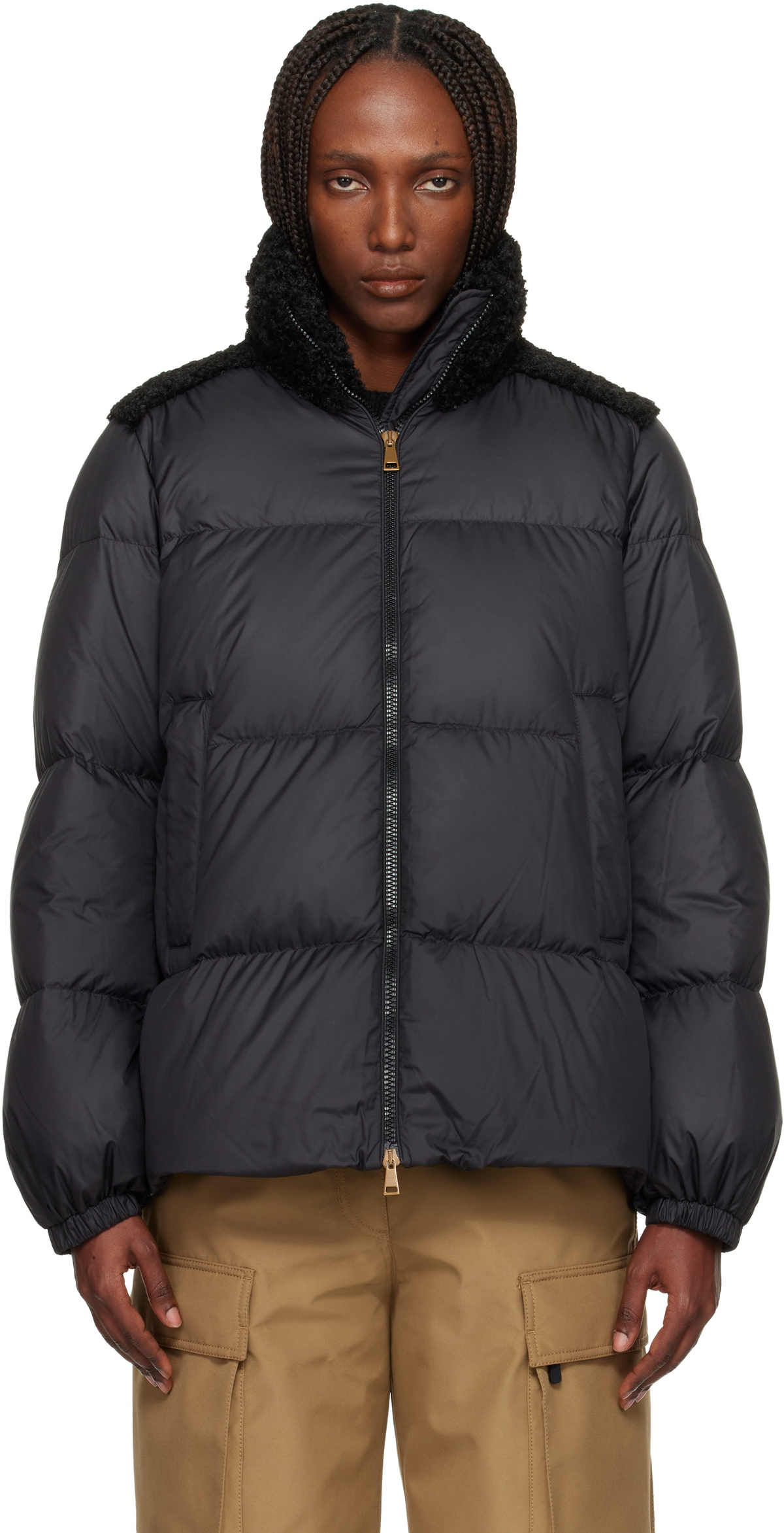 Moncler Black Down Liriope Jacket Moncler