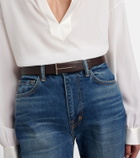 Tom Ford Slim T leather belt