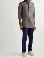 Brioni - Linen Shirt - Gray