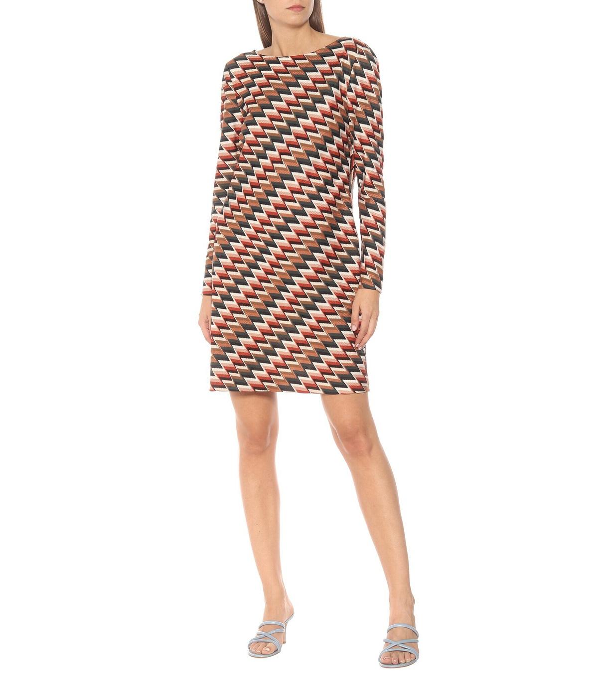 Cravate Missoni En Soie 100% - Motif Zigzag Multicolore - Italie - Neuf Avec étiquette