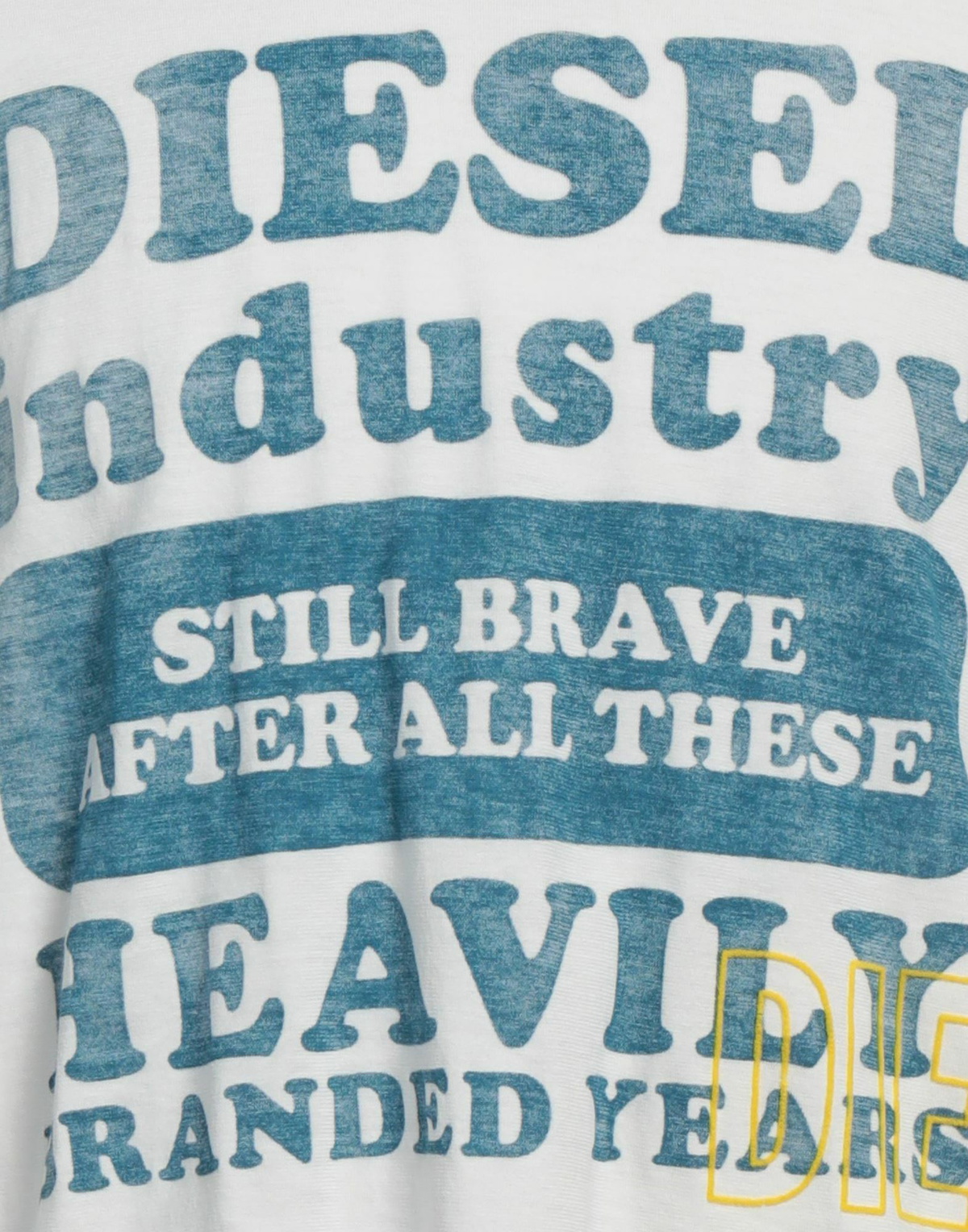 Diesel Mens T-shirt in White