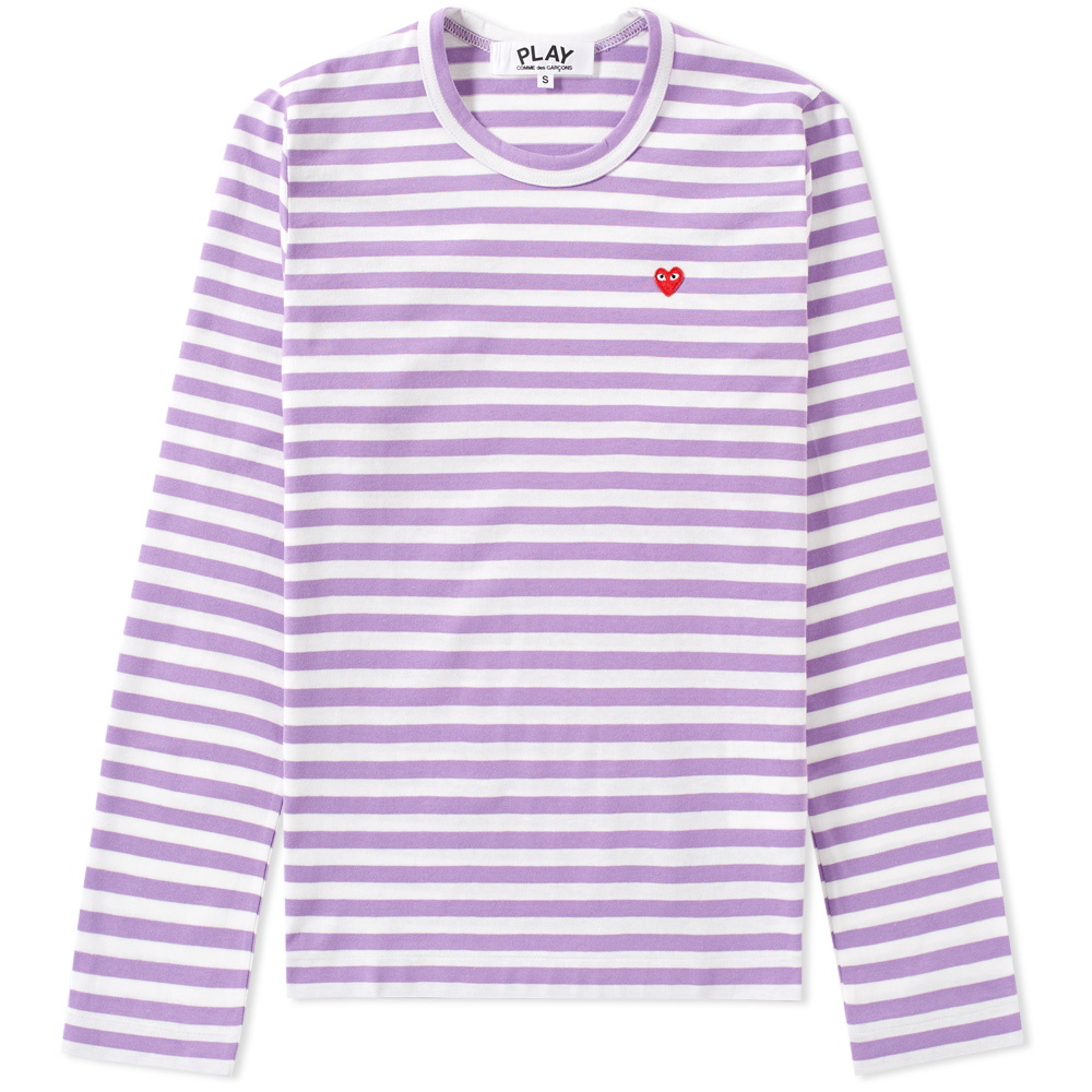 Comme des garcons play shop women's little red heart tee