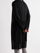 RICK OWENS - Sasha Belted Cashmere Cardigan - Black - M