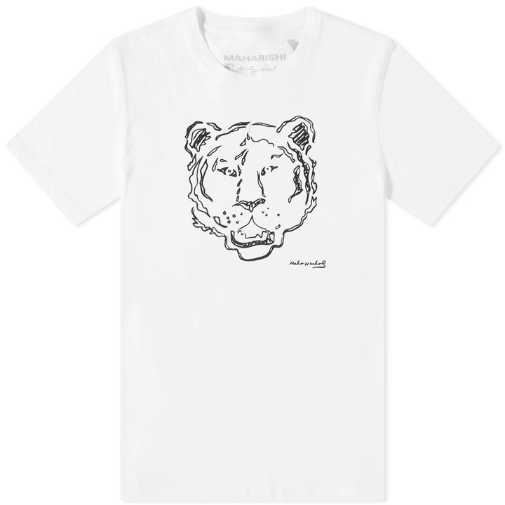 Photo: Maharishi Warhol Tiger Embroidered Tee