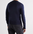 TOM FORD - Slim-Fit Merino Wool Sweater - Blue