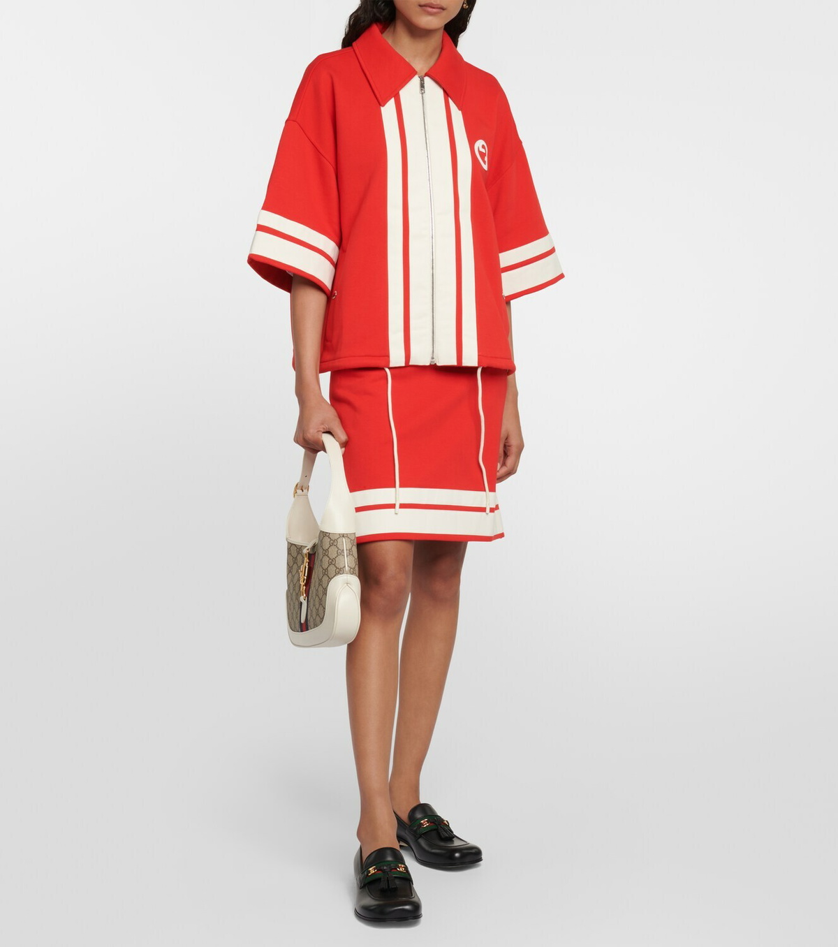 Gucci Interlocking G jersey miniskirt