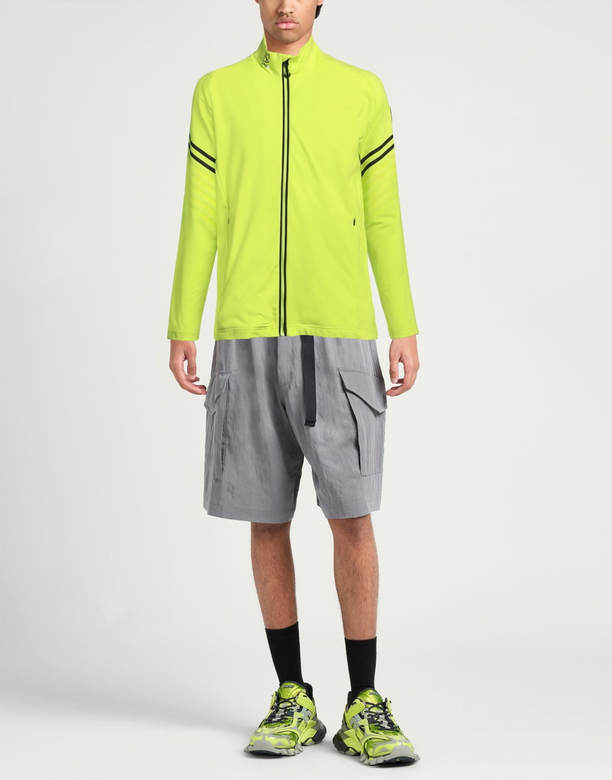 Ea7 Mens Sweatshirt Lime in Green