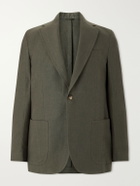 De Petrillo - Linen Blazer - Green