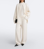 Lisa Yang Serafine cable-knit cashmere top