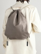 Rick Owens - Embellished Leather Drawstring Backpack
