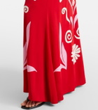 Cala de la Cruz Amay printed maxi dress
