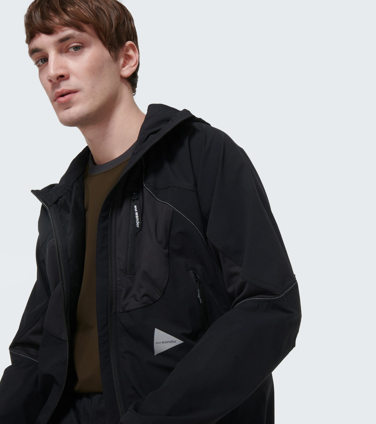 And Wander - Trek hooded jacket and Wander