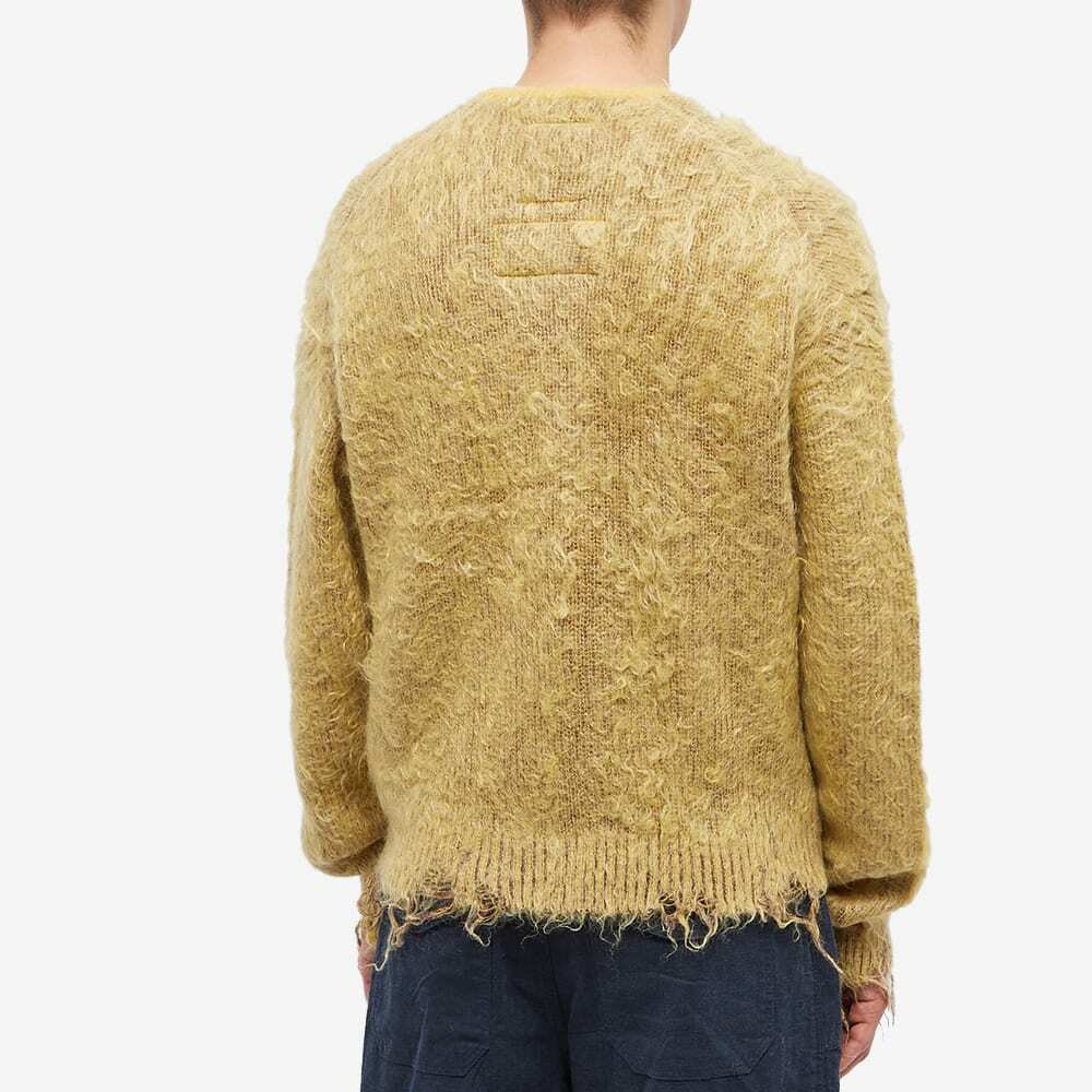 Maison Mihara Yasuhiro イエローカーディガン Maison MIHARA YASUHIRO ロゴ カーディガン | イエロー