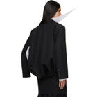 EGONlab Black Curved Vent Blazer
