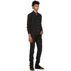 Kenzo Black Tiger Casual Button Down Shirt