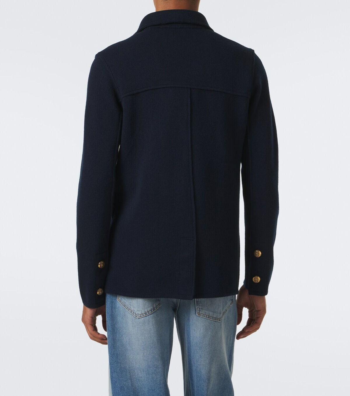 Dolce&Gabbana DG knitted cotton blazer