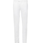 Boglioli - Slim-Fit Cotton-Twill Trousers - Men - White
