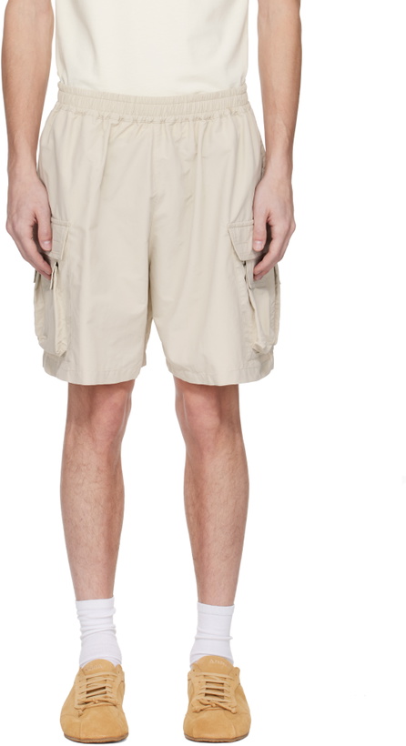 Photo: ABRA Beige Mini Cargo Shorts