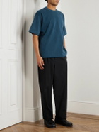 ATON - Aging Fresca Plate Cotton-Jersey T-Shirt - Blue