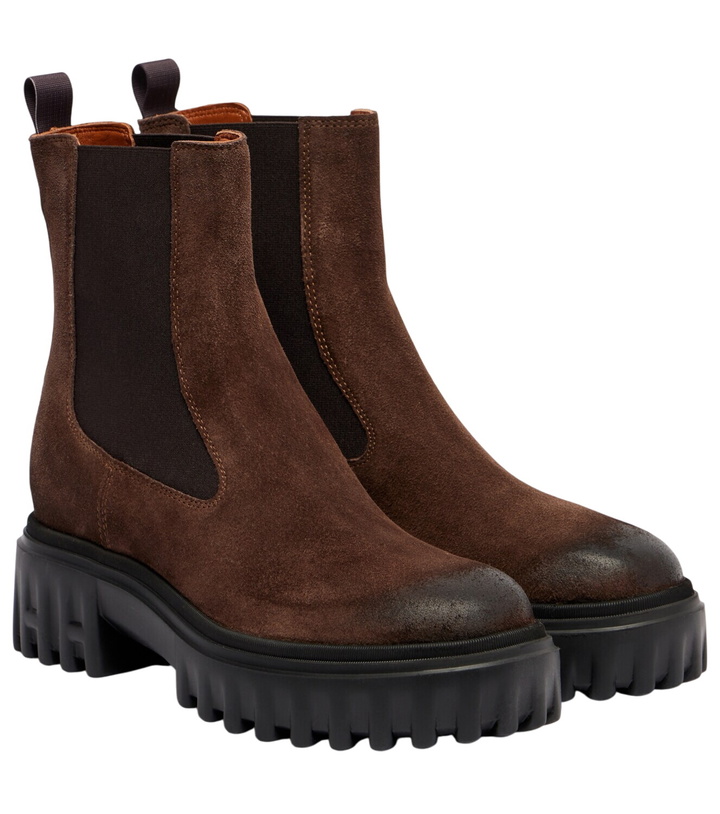 Photo: Hogan Hogan H700 suede Chelsea boots
