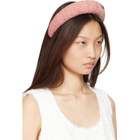 Vivienne Westwood Pink Raffia Headband