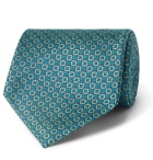Charvet - 8cm Silk-Jacquard Tie - Blue