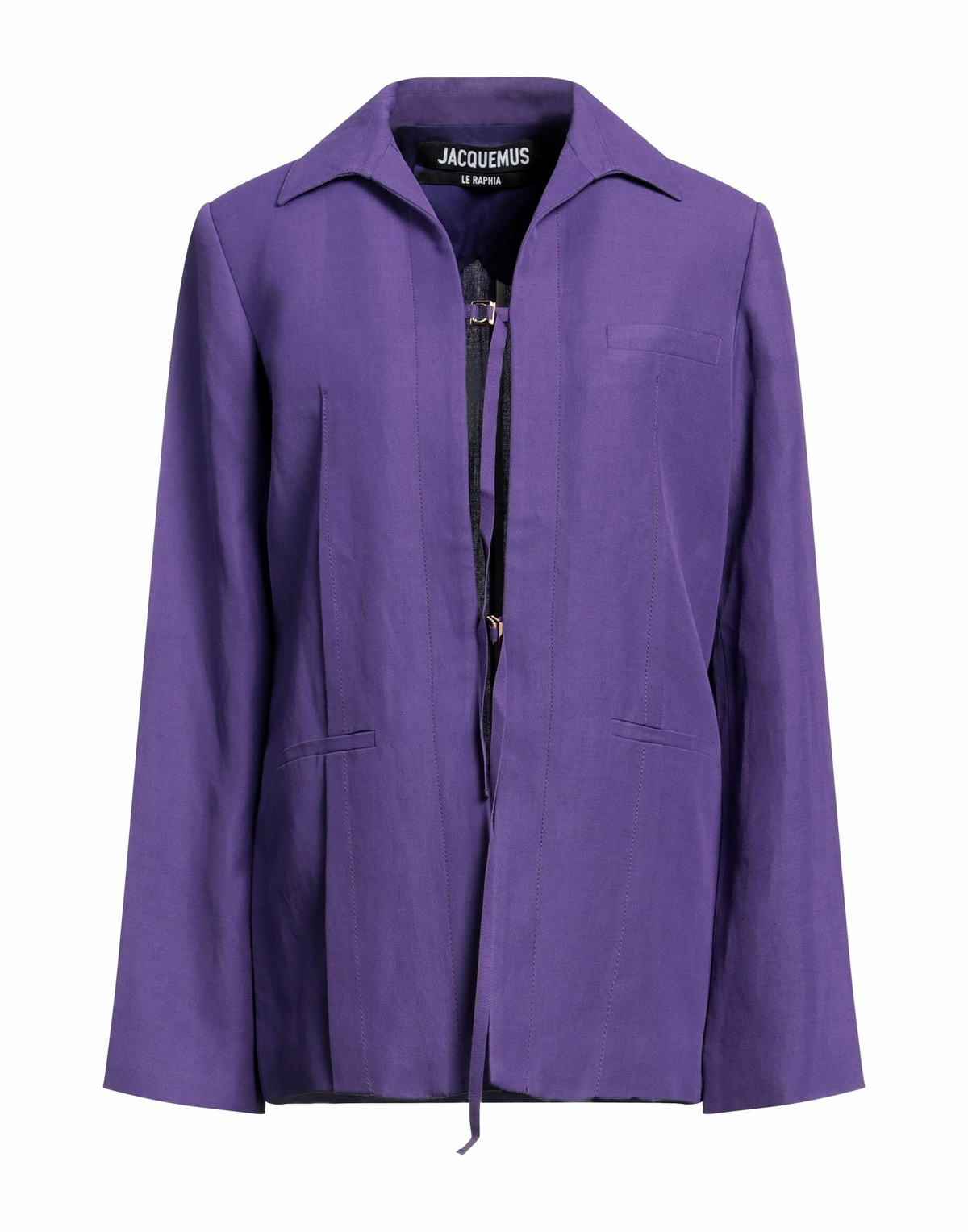 Jacquemus Womens Blazer in Purple