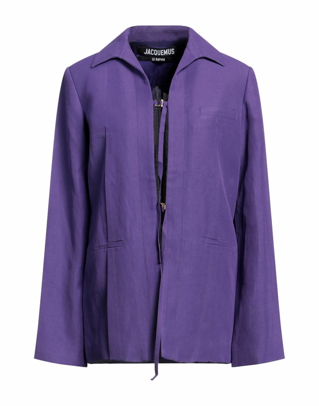 Photo: Jacquemus Womens Blazer in Purple