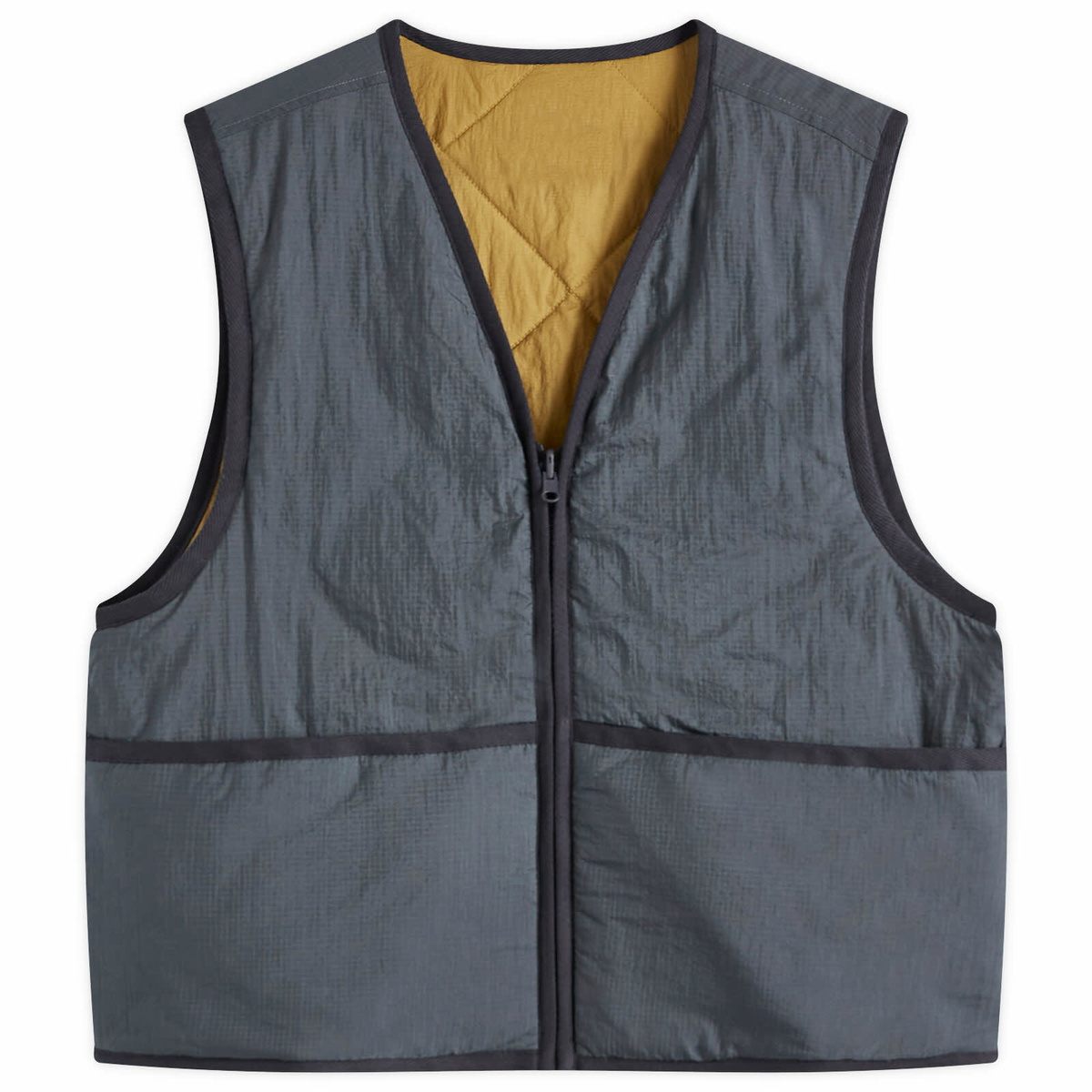 Merely Made Men's Reversible Vest in Blue