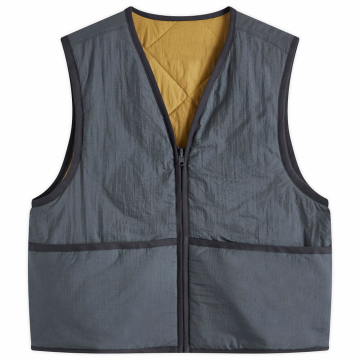 Photo: Merely Made Men's Reversible Vest in Blue