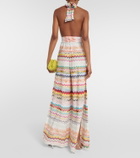 Missoni Mare Zig-zag halterneck jumpsuit