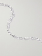 A.P.C. - Logo-Engraved Silver-Tone Bracelet - Silver