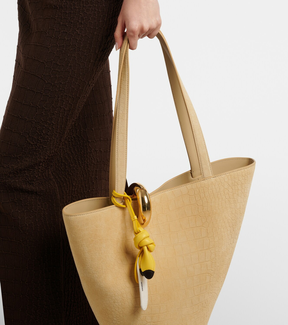 Jacquemus Le Banane Small leather bag charm