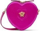 Versace Kids Pink Heart Medusa Bag