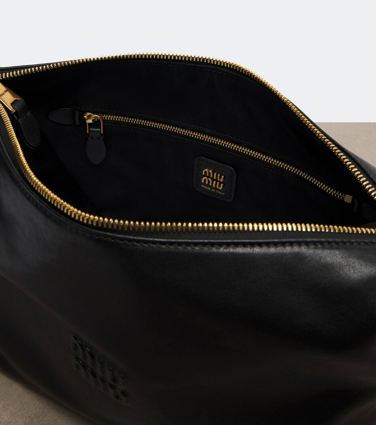 Miu Miu Spirit leather top-handle bag
