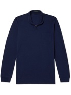 SEASE - Ellen Cotton-Piqué Polo Shirt - Blue