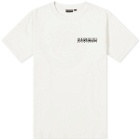 Napapijri Men's Outdoor Utility T-Shirt in Whisper White