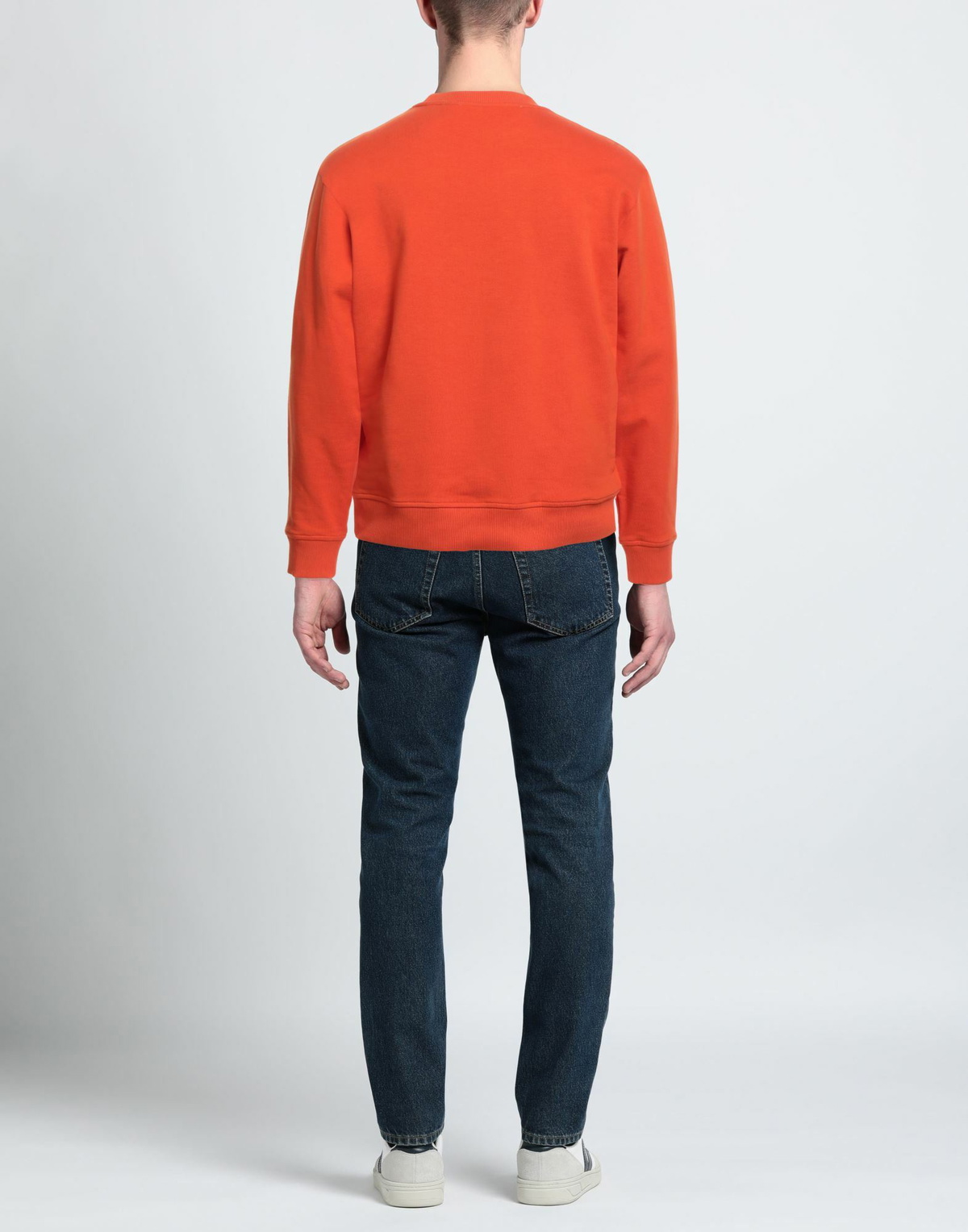 Just Cavalli Mens Sweatshirt in Orange