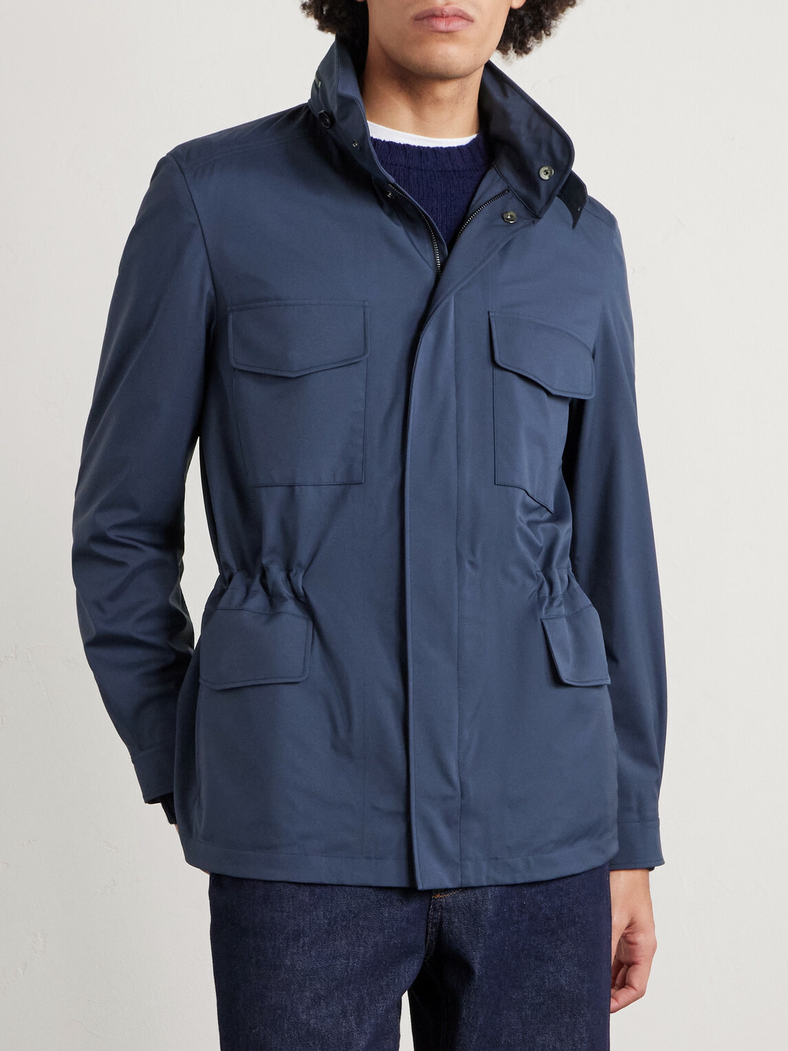 Loro Piana - Traveller Shell Jacket - Blue