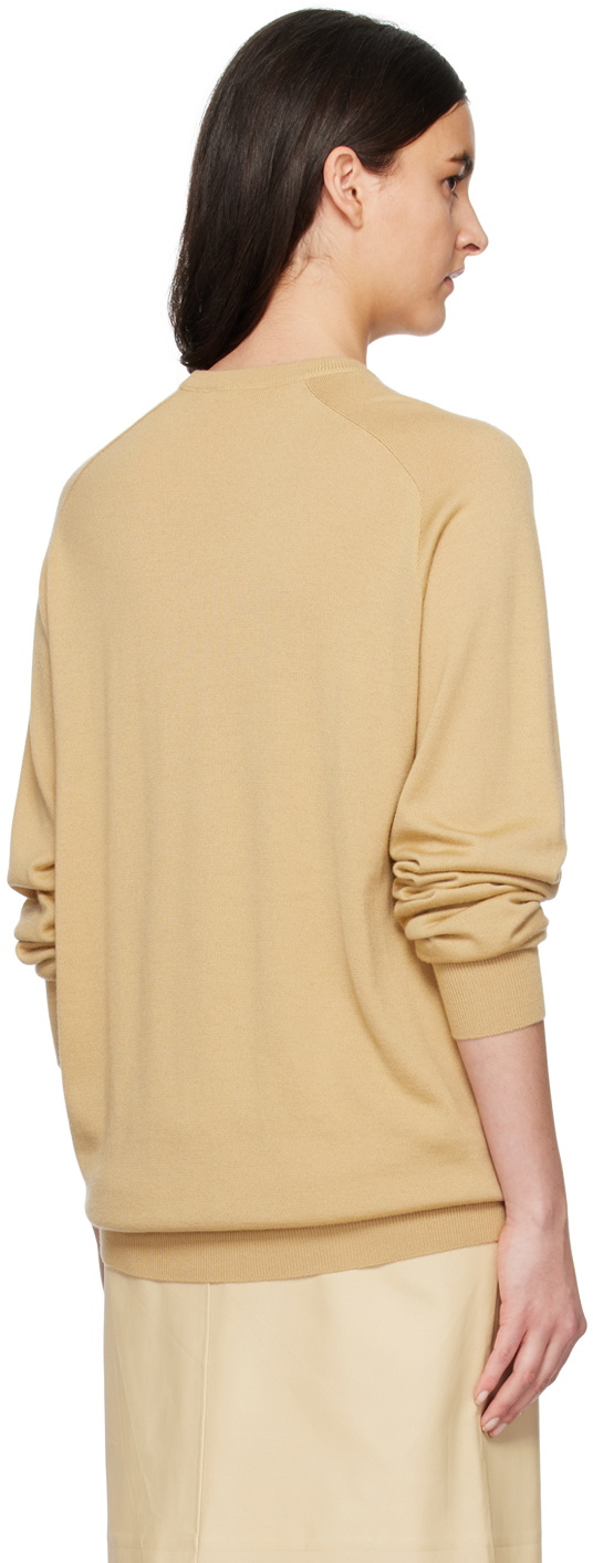 The Row Beige Tana Sweater