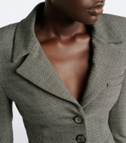 Magda Butrym Herringbone wool-blend jacket