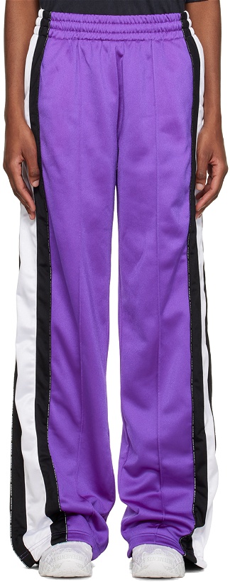 Photo: VTMNTS Purple Tailored Lounge Pants